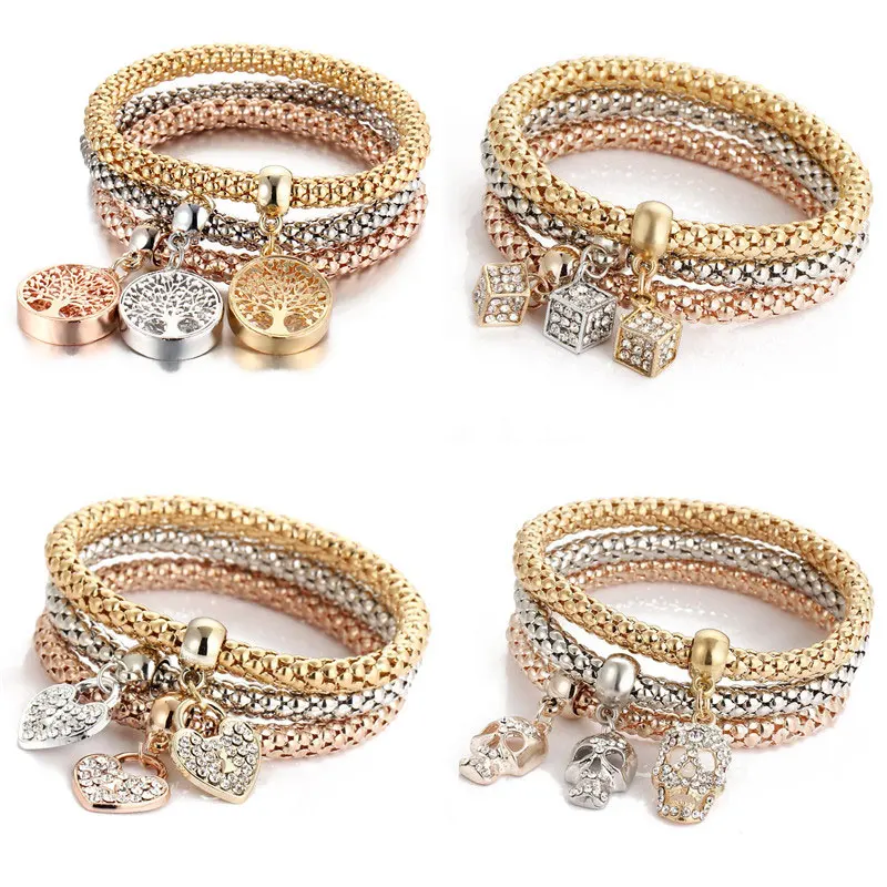 Modyle 3Pcs/Set Crystal Owl Crown Metal Charm Bracelets&Bangles Rose Gold Color Elephant Heart Pendant Rhinestone Bracelet Women
Modyle 3Pcs/Set Crystal Owl Crown Metal Charm Bracelets&Bangles Rose Gold Color Elephant Heart Pendant Rhinestone Bracelet Women