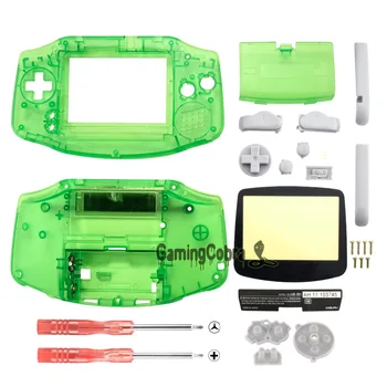 Clear Green Full Housing Shell Buttons with Screen Len for Gameboy Advance - GBA0010GC
Clear Green Full Housing Shell Buttons with Screen Len for Gameboy Advance - GBA0010GC