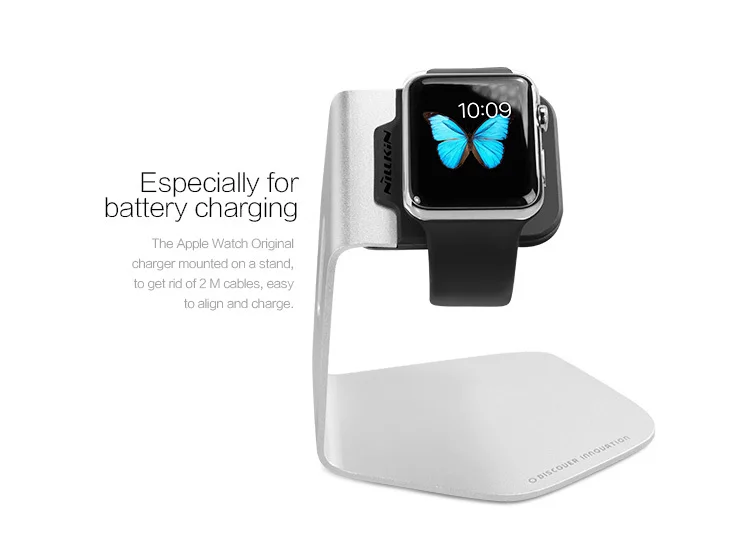 Nillkin C Shape charger stand holder for Apple Watch with usb charger holder for Apple watch charger stand holder
Nillkin C Shape charger stand holder for Apple Watch with usb charger holder for Apple watch charger stand holder