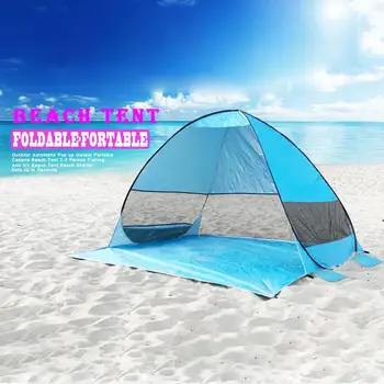 Automatic Beach Tent UV Protection Pop Up Tent Sun Travel Tourist Camping Tents For 2-3 Person Outdoor Hiking Camping
Automatic Beach Tent UV Protection Pop Up Tent Sun Travel Tourist Camping Tents For 2-3 Person Outdoor Hiking Camping