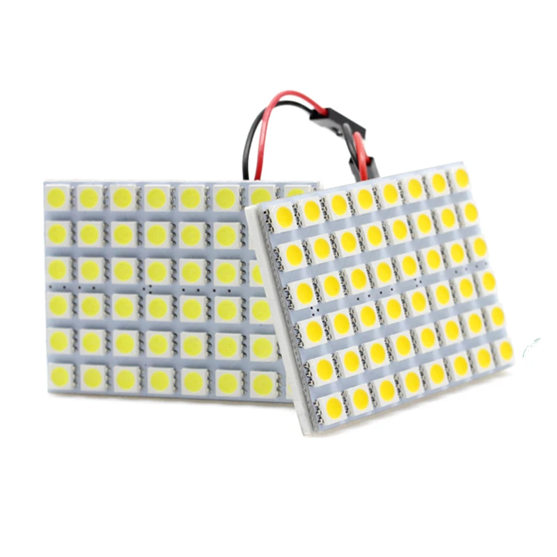 48 LED for Car Interior Reading Light with BA9S Festoon T10 Adapter DC 12V 5050 SMD LED Lamp Car Styling
48 LED for Car Interior Reading Light with BA9S Festoon T10 Adapter DC 12V 5050 SMD LED Lamp Car Styling