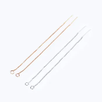 SEA MEW 20 PCS Length 83mm Copper Long Ear line Setting Gold Rhodium Chain Earrings Accessories For Jewelry Making
SEA MEW 20 PCS Length 83mm Copper Long Ear line Setting Gold Rhodium Chain Earrings Accessories For Jewelry Making