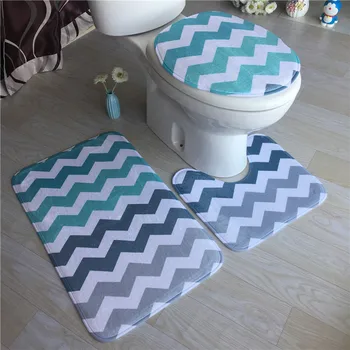 3D Flannel Printed Toilet 3 Pcs/set Bathroom Rugs Set wc Bath Mat Set Toilet Floor Mat Bathroom Non-slip Toilet Seat Cover Mat
3D Flannel Printed Toilet 3 Pcs/set Bathroom Rugs Set wc Bath Mat Set Toilet Floor Mat Bathroom Non-slip Toilet Seat Cover Mat