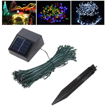 New 100 LED Holiday lighting String Fairy Lamp Solar Power White/warm white/blue/full Colors Lighting For Garden Christmas Party
New 100 LED Holiday lighting String Fairy Lamp Solar Power White/warm white/blue/full Colors Lighting For Garden Christmas Party