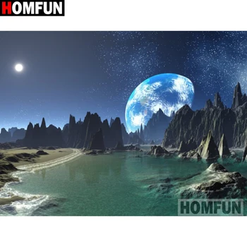 HOMFUN Full Square/Round Drill 5D DIY Diamond Painting "Moon scenery" Embroidery Cross Stitch 5D Home Decor Gift A16142
HOMFUN Full Square/Round Drill 5D DIY Diamond Painting "Moon scenery" Embroidery Cross Stitch 5D Home Decor Gift A16142