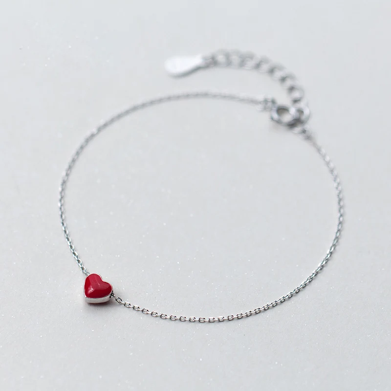 La MaxZa Minimalist Red Heart Hand Chain Bracelets For Women Fashion Jewelry Womens Accessories 925 Sterling Silver Bracelet
La MaxZa Minimalist Red Heart Hand Chain Bracelets For Women Fashion Jewelry Womens Accessories 925 Sterling Silver Bracelet