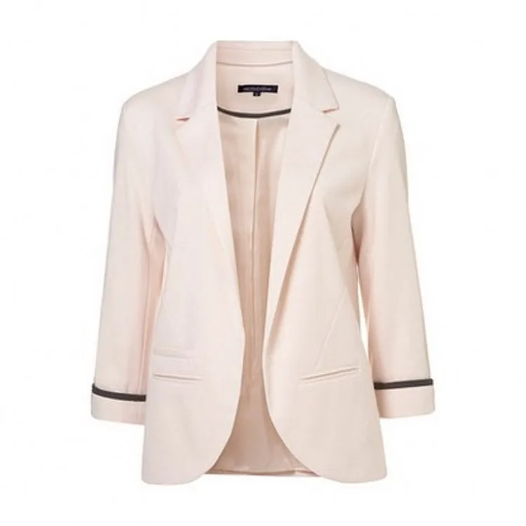 Korean spring and autumn candy multicolor ol commute seven sleeve women's slim suit
Korean spring and autumn candy multicolor ol commute seven sleeve women's slim suit
