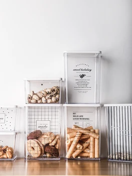 Transparent Acrylic Sealed Cans Food Dried Fruit Grain Storage Tank Storage Box Plastic Box
Transparent Acrylic Sealed Cans Food Dried Fruit Grain Storage Tank Storage Box Plastic Box