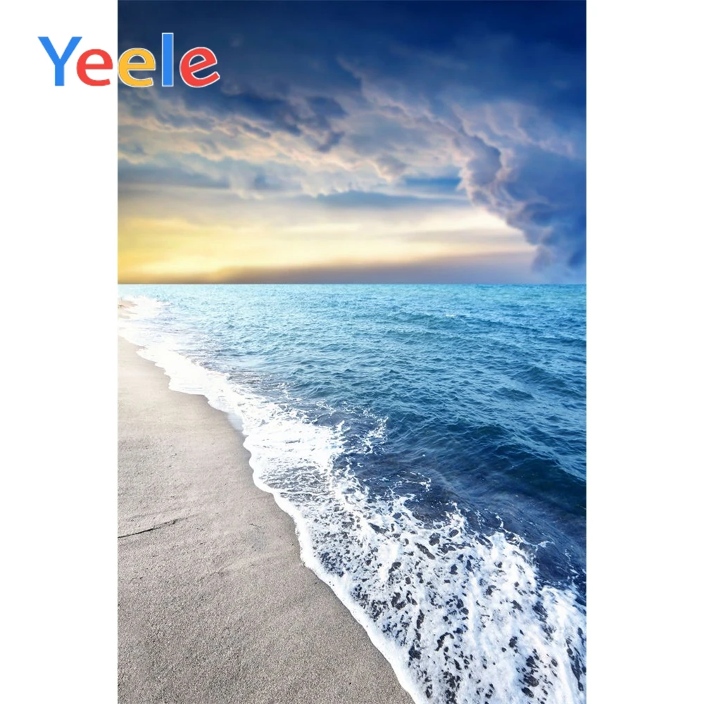 Yeele Tropical View Seaside Waves Cloud Wedding Portrait Photography Backdrops Summer Photographic Backgrounds For Photo Studio
Yeele Tropical View Seaside Waves Cloud Wedding Portrait Photography Backdrops Summer Photographic Backgrounds For Photo Studio