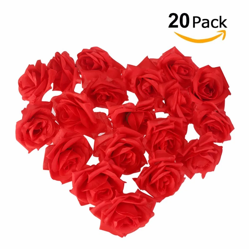 20pcs/lot 5cm Simulation Rose Flower Head Wine red Rose flower Head For DIY Handmade Flower For Wedding Decoration
20pcs/lot 5cm Simulation Rose Flower Head Wine red Rose flower Head For DIY Handmade Flower For Wedding Decoration