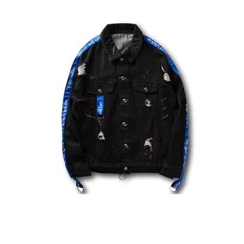 XingDeng 2018 New Autumn Winter fashion Jackets Hip Hop Style Street Men Denim Splice Holes Cotton Men Denim top coat
XingDeng 2018 New Autumn Winter fashion Jackets Hip Hop Style Street Men Denim Splice Holes Cotton Men Denim top coat