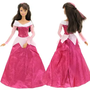 High Quality Fairy Tale Outfit Copy Aurora Sleeping Beauty Princess Dress Gown Pink Skirt Clothes For Barbie Doll Accessories
High Quality Fairy Tale Outfit Copy Aurora Sleeping Beauty Princess Dress Gown Pink Skirt Clothes For Barbie Doll Accessories