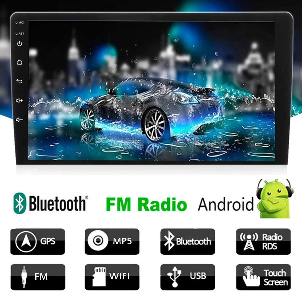 Android 8.1 Car Multimedia Player Double 2 Din 7'' Universal Car Radio Stereo GPS Navigation No DVD Player WIFI Bluetooth
Android 8.1 Car Multimedia Player Double 2 Din 7'' Universal Car Radio Stereo GPS Navigation No DVD Player WIFI Bluetooth