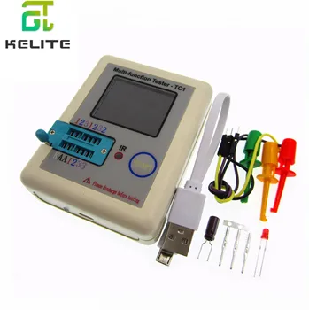 New LCR-TC1 3.5inch Colorful Display Multifunctional TFT Backlight Transistor Tester
New LCR-TC1 3.5inch Colorful Display Multifunctional TFT Backlight Transistor Tester