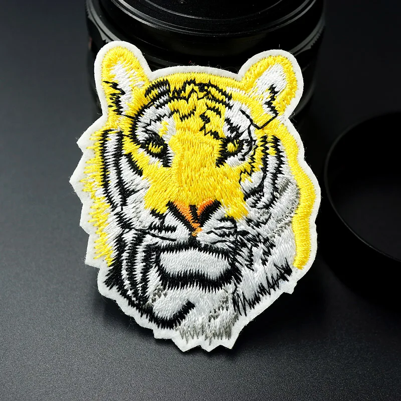 Tiger Size:5.5x7.0cm Patch for Clothing Iron on Embroidered Sew Applique Cute Fabric Badge DIY Apparel Accessories
Tiger Size:5.5x7.0cm Patch for Clothing Iron on Embroidered Sew Applique Cute Fabric Badge DIY Apparel Accessories