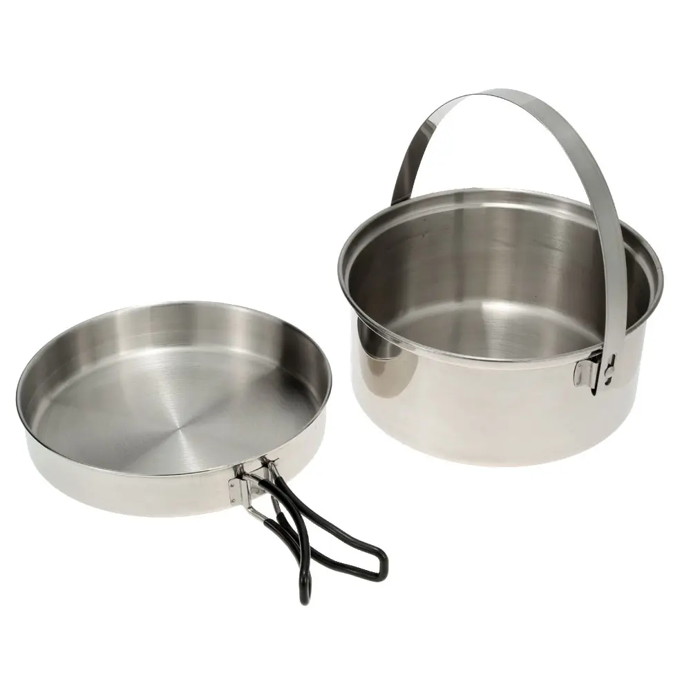 Camping Picnic Hiking Cook Cookware Cooking Pot Stainless Steel Pan Pot Set Outdoor Activities Use Backpacking Survival Kit
Camping Picnic Hiking Cook Cookware Cooking Pot Stainless Steel Pan Pot Set Outdoor Activities Use Backpacking Survival Kit