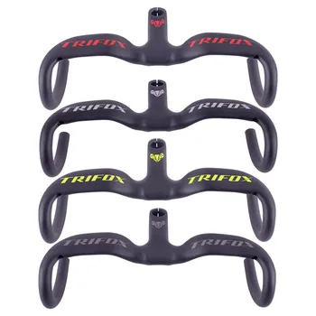 Bent Carbon Road Bike Handlebars and Stem100mm UD Matt Integrated Carbon Handlebars Bars Drop Road Bike Colorful
Bent Carbon Road Bike Handlebars and Stem100mm UD Matt Integrated Carbon Handlebars Bars Drop Road Bike Colorful