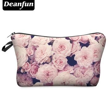 Deanfun 3D Printing Roomy Cosmetic Bag Fashion Women Makeup Bags Waterproof Cosmetics Pouchs For Travel H45
