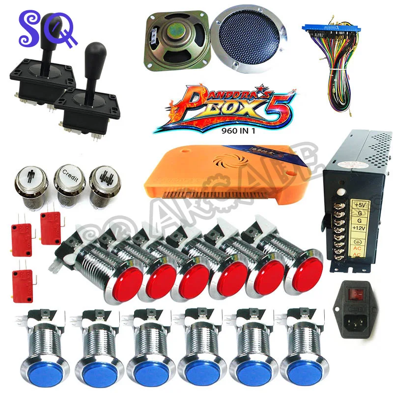 960 in 1 jamma Pandora Box 5 DIY Arcade Bundles Kits Parts with Power Supply Jamma cable spanish Joystick led Push Button 20%off
960 in 1 jamma Pandora Box 5 DIY Arcade Bundles Kits Parts with Power Supply Jamma cable spanish Joystick led Push Button 20%off