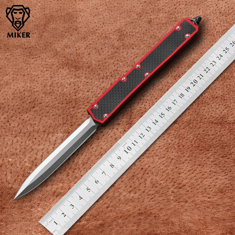 MIKER ants II fixed blade Knife D2 Blade Carbon Fiber+Aluminum alloy Handle outdoor EDC hunt Tactical tool dinner kitchen knife
MIKER ants II fixed blade Knife D2 Blade Carbon Fiber+Aluminum alloy Handle outdoor EDC hunt Tactical tool dinner kitchen knife