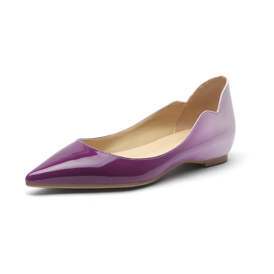 Women's flat shoes summer autumn fashion color matching patent leather fabric pointed toe comfortable inner casual shoes women
Women's flat shoes summer autumn fashion color matching patent leather fabric pointed toe comfortable inner casual shoes women