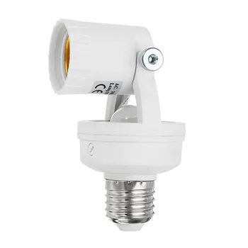 New 60W E27 To E27 Light Base Rotatable Infrared PIR Motion Sensor Bulb Socket Lamp Holder AC100-240V
New 60W E27 To E27 Light Base Rotatable Infrared PIR Motion Sensor Bulb Socket Lamp Holder AC100-240V