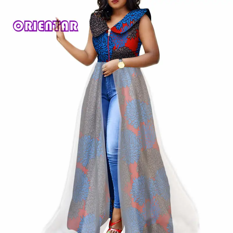 African Dress for Women Ankara Dress Top with White Yarn African Print Sleeveless Shirt Long Wedding Party Dresses WY3455
African Dress for Women Ankara Dress Top with White Yarn African Print Sleeveless Shirt Long Wedding Party Dresses WY3455