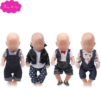 Doll clothes Boys fashion black suit Pants Dress accessories fit 43 cm baby dolls and 18 inch Girl dolls a1-f729
Doll clothes Boys fashion black suit Pants Dress accessories fit 43 cm baby dolls and 18 inch Girl dolls a1-f729