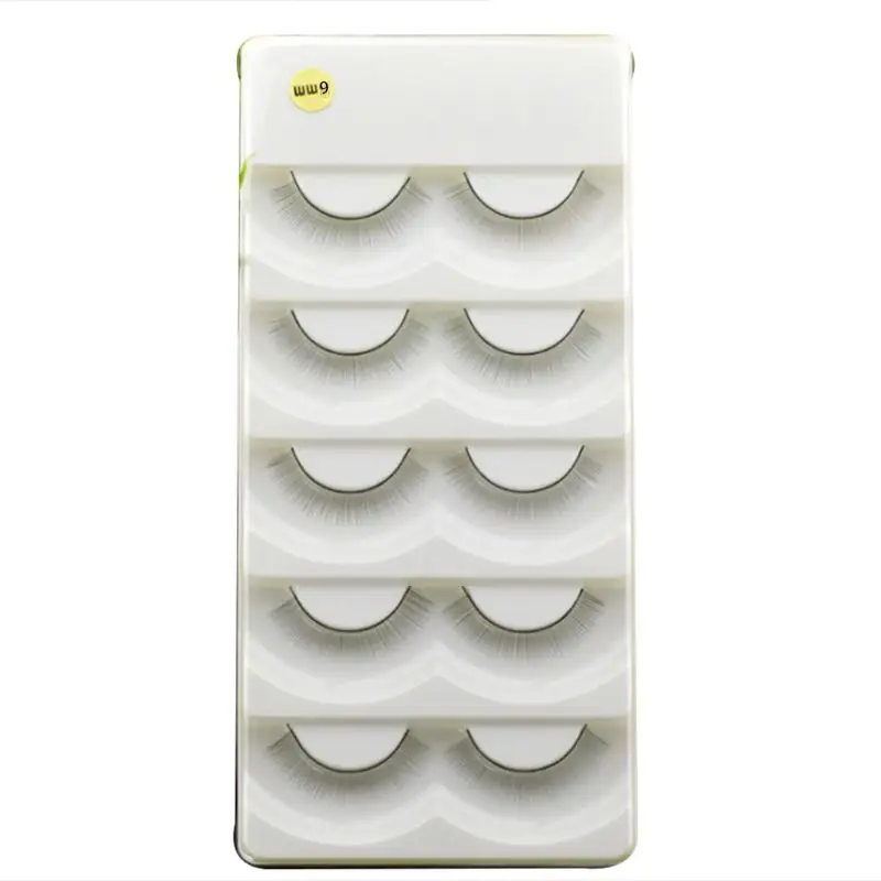 5 Pairs Individual Handmade Training Lashes False Eyelashes For Beginners Teaching Cosmetic Makeup Beauty Practice Tools
5 Pairs Individual Handmade Training Lashes False Eyelashes For Beginners Teaching Cosmetic Makeup Beauty Practice Tools
