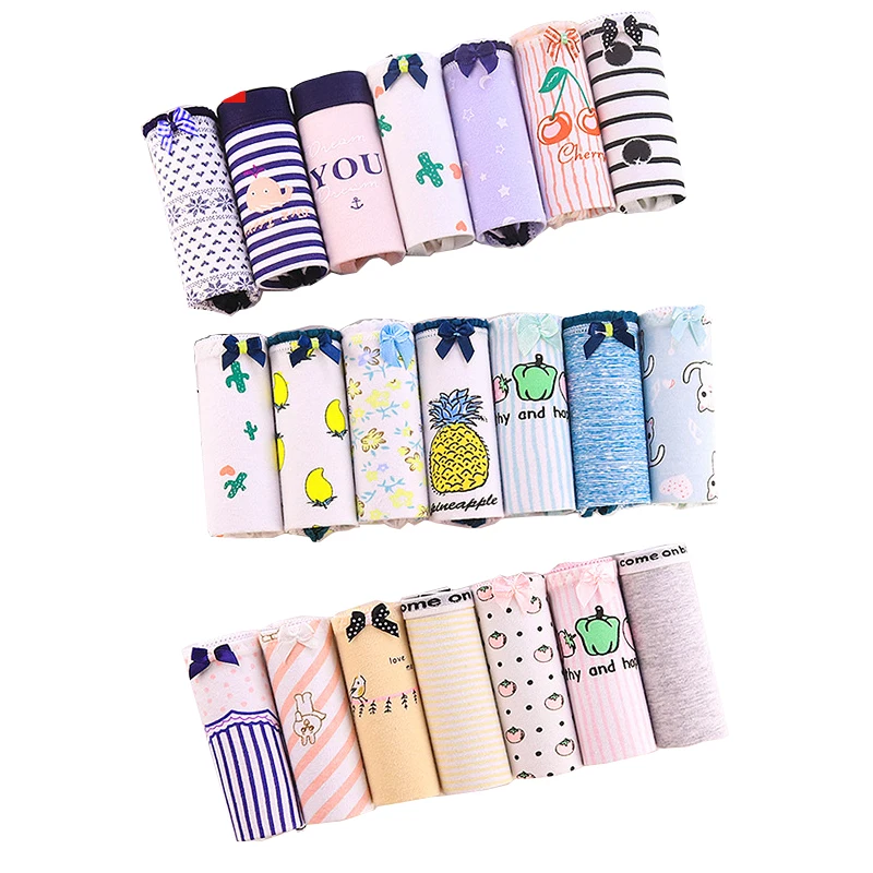 7Pcs/lot Panties For Women Underwear Sexy Lingeries Printed Cotton Ladies Sexy Panties Underpants Female Pants Girls Everyday
7Pcs/lot Panties For Women Underwear Sexy Lingeries Printed Cotton Ladies Sexy Panties Underpants Female Pants Girls Everyday