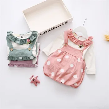 2017 Spring Kids Clothes Set Fashion Toddler Girls Dress Set 2Pcs Long Sleeve White T Shirt +Suspander Baby Dress Children Set
2017 Spring Kids Clothes Set Fashion Toddler Girls Dress Set 2Pcs Long Sleeve White T Shirt +Suspander Baby Dress Children Set
