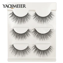 YAQIMEIER 1 Box Natural Eyelashes 2018 Charming Comfortable Soft Volume Eye Lashes Hand Made Synthetic Hair 3d Lashes Makeup
YAQIMEIER 1 Box Natural Eyelashes 2018 Charming Comfortable Soft Volume Eye Lashes Hand Made Synthetic Hair 3d Lashes Makeup