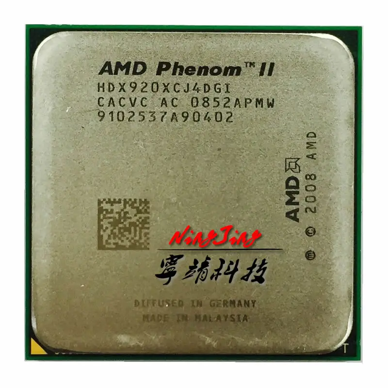 AMD Phenom II X4 920 2.8 GHz Quad-Core CPU Processor HDX920XCJ4DGI Socket AM2+ contact to sell X4 940
AMD Phenom II X4 920 2.8 GHz Quad-Core CPU Processor HDX920XCJ4DGI Socket AM2+ contact to sell X4 940