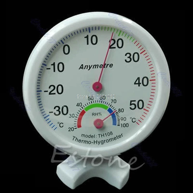 Mini Humidity Thermometer Meters Round Clock-shaped Indoor Outdoor Hygrometer Humidity Temperature Meter Gauge -B119
Mini Humidity Thermometer Meters Round Clock-shaped Indoor Outdoor Hygrometer Humidity Temperature Meter Gauge -B119