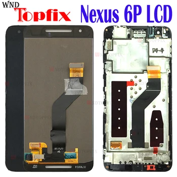 For Huawei Google NEXUS 6P LCD Display Touch Screen Digitizer Panel Assembly With Frame Replacement For 5.7" Huawei Nexus 6p LCD
For Huawei Google NEXUS 6P LCD Display Touch Screen Digitizer Panel Assembly With Frame Replacement For 5.7" Huawei Nexus 6p LCD