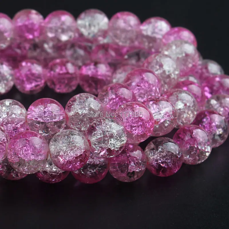 Clearance Sale 20Pcs Sweet Hot Pink Purple Crackle Beads Transparent Clear Glass Acrylic Spacer Beads 10mm
Clearance Sale 20Pcs Sweet Hot Pink Purple Crackle Beads Transparent Clear Glass Acrylic Spacer Beads 10mm