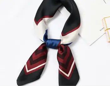Yishine 60*60 CM Women Multifunction Polyester Silk Scarf Squares Stripes Printed Small Square Wraps Scarves Shawl Bag Decor 
Yishine 60*60 CM Women Multifunction Polyester Silk Scarf Squares Stripes Printed Small Square Wraps Scarves Shawl Bag Decor