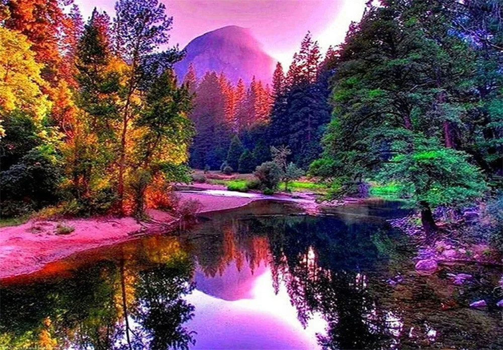 5D DIY Diamond Painting purple Scenery Diamond Embroidery landscape Cross Stitch Needlework Home Decor Round drill gift A3
5D DIY Diamond Painting purple Scenery Diamond Embroidery landscape Cross Stitch Needlework Home Decor Round drill gift A3