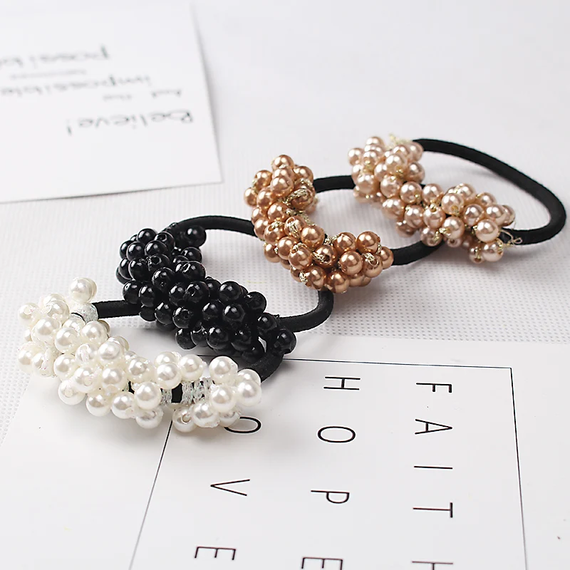 M MISM 1PC Fashion Korean Style Semi-circle Pearls Beads Hair Rope Girls Hair Accessories Scrunchy Ponytail Hair Band Elastics
M MISM 1PC Fashion Korean Style Semi-circle Pearls Beads Hair Rope Girls Hair Accessories Scrunchy Ponytail Hair Band Elastics