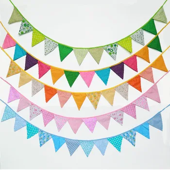 12 Cotton Cloth Flags Pennant Event Wedding Birthday Party Decoration Bunting Banners Kids Room Decoration Favors
12 Cotton Cloth Flags Pennant Event Wedding Birthday Party Decoration Bunting Banners Kids Room Decoration Favors