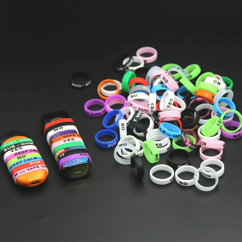 100Pcs/Lot Vape Band Silicone Ring Protection Decoration Electronic Cigarette Accessories for Zero Nord Pod Atomizer Mod Rda Rta
100Pcs/Lot Vape Band Silicone Ring Protection Decoration Electronic Cigarette Accessories for Zero Nord Pod Atomizer Mod Rda Rta