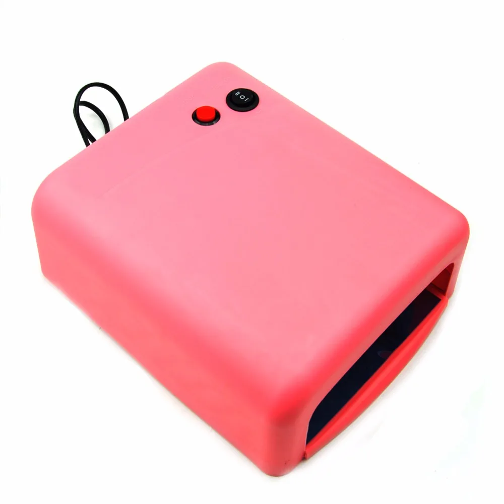 Nail Dryers 36W Professional UV LED Lamp Nail Dryer Polish Machine for Curing Nail Gel EU/US Plug 4x 9W Lamps Pink Color
Nail Dryers 36W Professional UV LED Lamp Nail Dryer Polish Machine for Curing Nail Gel EU/US Plug 4x 9W Lamps Pink Color