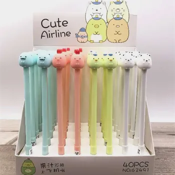 40 pcs Gel Pens Cartoon Corner creatures black colored kawaii gel-ink pens for writing Cute stationery office school supplies
40 pcs Gel Pens Cartoon Corner creatures black colored kawaii gel-ink pens for writing Cute stationery office school supplies