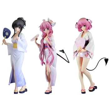 FuRyu To LOVE Ru-Darkness Kotegawa Yui Lala Satalin Deviluke Momo Belia Deviluke Yukata ver PVC Action figure Sexry girl Model
FuRyu To LOVE Ru-Darkness Kotegawa Yui Lala Satalin Deviluke Momo Belia Deviluke Yukata ver PVC Action figure Sexry girl Model