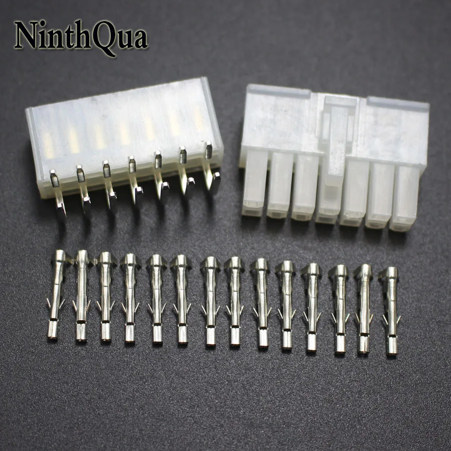 1sets 5557 5569 14P Bend Pin Wire Terminals Electrical Connector 4.2mm 14Pin Right Angle Plug jack for Car Auto PC ATX
1sets 5557 5569 14P Bend Pin Wire Terminals Electrical Connector 4.2mm 14Pin Right Angle Plug jack for Car Auto PC ATX