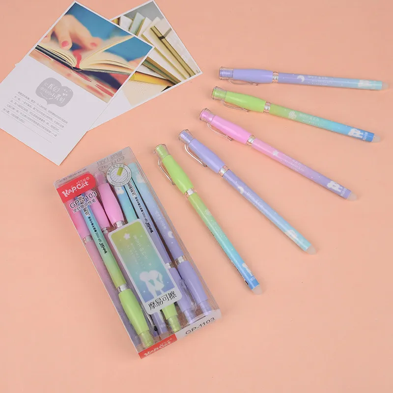 1pcs Kawaii office Erasable gel pen cute Lovers pattern school stationery Supplies Black ink 0.5mm Pen refill
1pcs Kawaii office Erasable gel pen cute Lovers pattern school stationery Supplies Black ink 0.5mm Pen refill