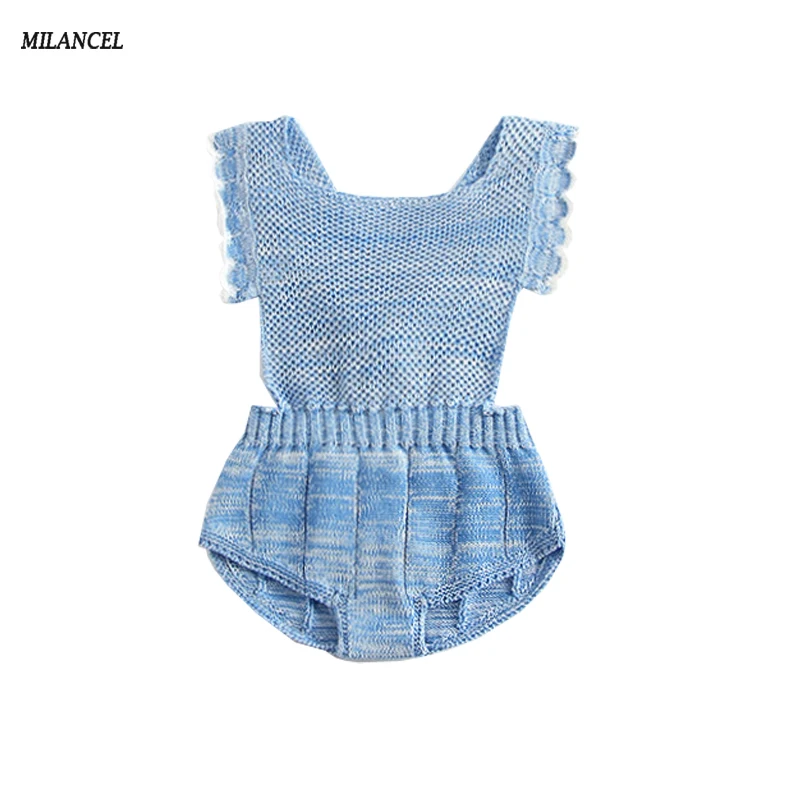 2018 Summer Baby Bodysuit Backless Knit Baby Girl Summer Clothes One-piece Baby Jumpsuits for 0-5y
2018 Summer Baby Bodysuit Backless Knit Baby Girl Summer Clothes One-piece Baby Jumpsuits for 0-5y