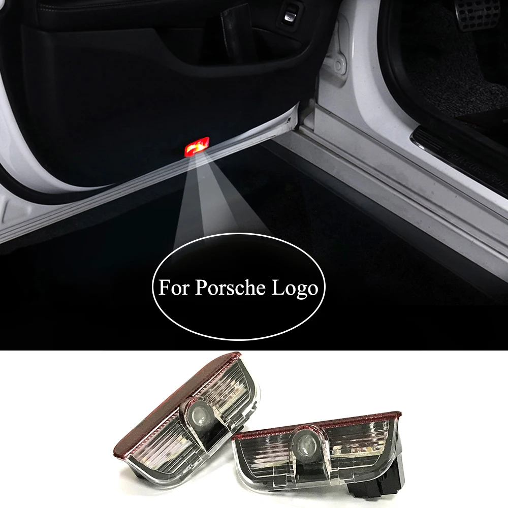 2PCS 4PCS For Porsche Logo Door Light Led For Cayenne 911 Boxster Carrera Macan S3 S4 Laser Projector Warning Light Car Styling
2PCS 4PCS For Porsche Logo Door Light Led For Cayenne 911 Boxster Carrera Macan S3 S4 Laser Projector Warning Light Car Styling