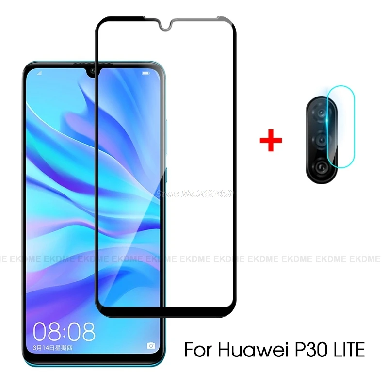 2 in 1 Full Protective Glass For Huawei P30 Lite Tempered Glass For Huawei P30 Front Glass + Back Camera Lens Protector Film
2 in 1 Full Protective Glass For Huawei P30 Lite Tempered Glass For Huawei P30 Front Glass + Back Camera Lens Protector Film
