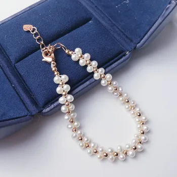 Bilincolor fashion simple cute nearround fresh wate Pearl Bracelet adjustable jewerlly for women wedding
Bilincolor fashion simple cute nearround fresh wate Pearl Bracelet adjustable jewerlly for women wedding